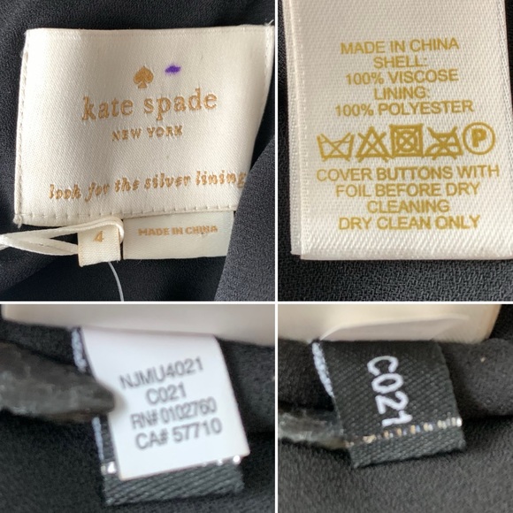 Kate Spade Dizzy Dot Dress Size 4 NWT - Picture 13 of 15